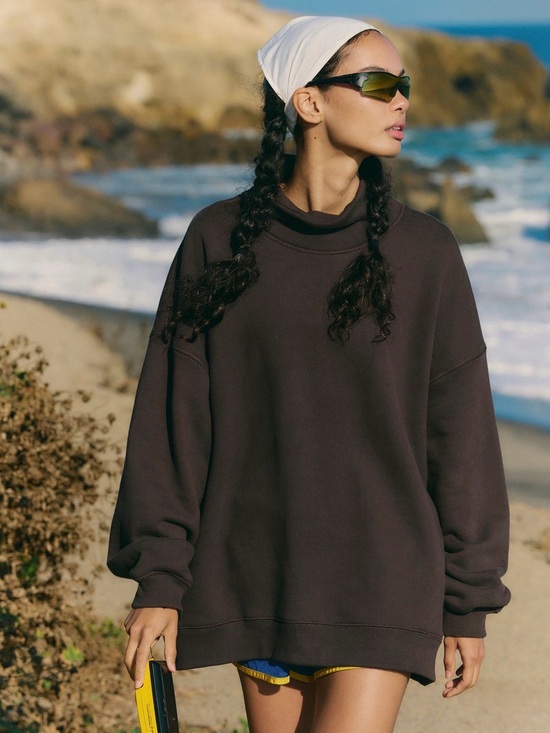 Free People Sweaters - Free People Movement - A Cut Above Mock Neck